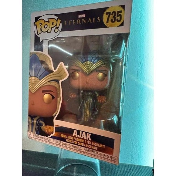 Funko Pop! Marvel: Eternals - Ajak #735 - Brand New In Box! - Picture 4 of 5